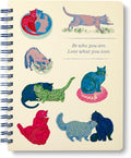 Compendium Spiral Notebook – Be Who You Are. Love What You Love. – A Designer by Compendium