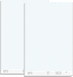 2 Pack 100 Sheets 11" x 17" Isometric Graph Paper Pad Landscape by gisgfim