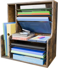 simple trending 7- tier desk file organizer, paper, main product view