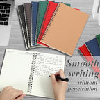 Leelosp 12 Pack Small Spiral Notebook A5 Lined College Ruled Spiral Journal - Image 4