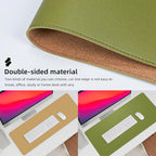 Leather Desk pad Protector, Large Desk mat - Image 3