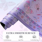 iCasso Purple Large Mouse Pad, Desk Matt - Image 5