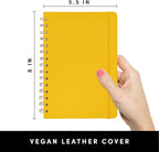PAPERAGE Lined Spiral Journal Notebook, 160 Pages, Hardcover Journal - Image 2