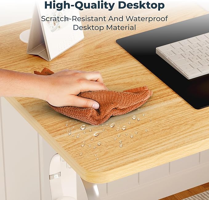 Adjustable Stand Up Desk with Memory Preset, Electric Standing Desk 55x 24 Inch - Image 6
