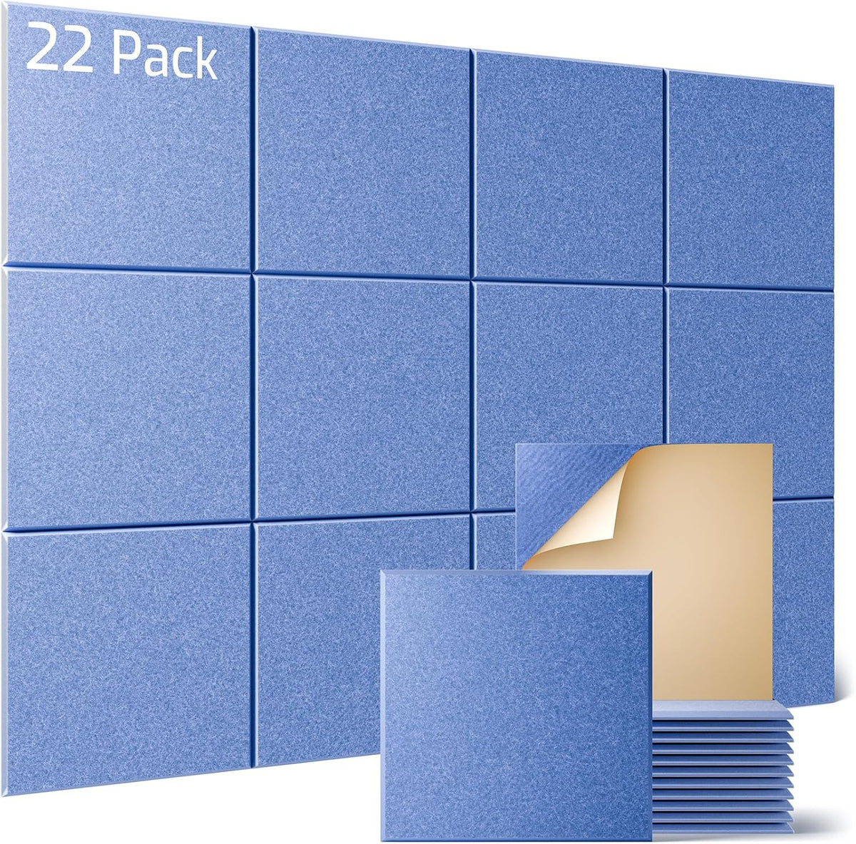 Sonicism 22 Pack Acoustic Wall Panels