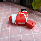 RhyNSky Christmas_Santa_Claus Postage Stamp Holder Stamp Roll Dispenser - Image 4