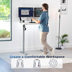 VIVO Electric 43 x 24 in Standing Desk, Memory Height Adjustment, 1B Series - Image 4