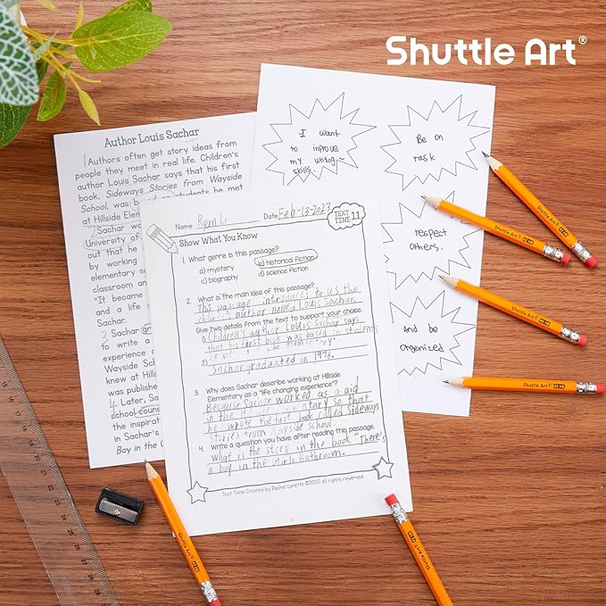 Shuttle Art 600 Pack Golf Pencils - Image 2