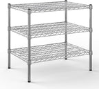 Regal Altair 21" Deep x 30" Wide x 27" Height Wire Shelving Kit | 3-Tier | NSF by Regal+Altair