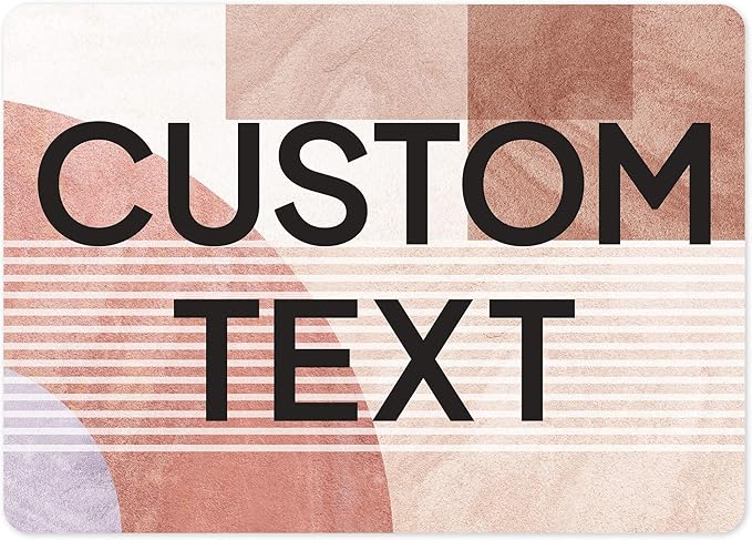 Custom Sign, Custom Street Sign, 11 Font Colors, 13 Font Styles, 4 Hole Options by MySignCenter