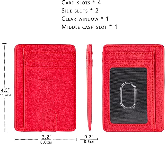 TOURSUIT Travel Minimalist Slim Front Pocket Wallet - Image 4