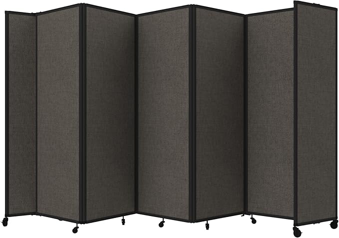 Versare Room Divider 360 Portable Wall Partition | Folding Panels | Large by VERSARE