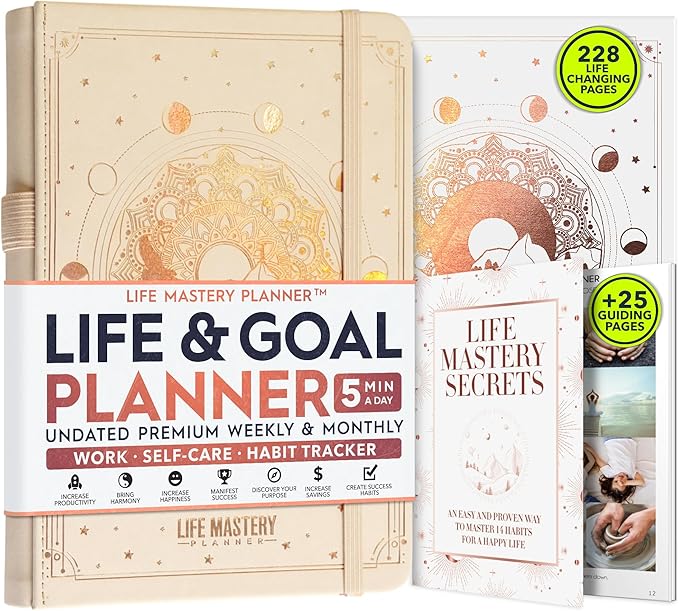 Life Mastery Planner by FreedomMastery