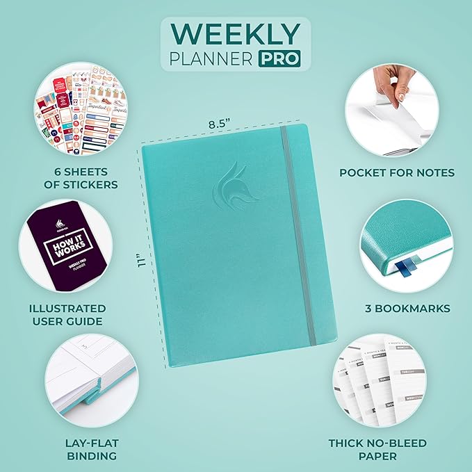 Clever Fox Planner PRO – Weekly & Monthly Life Planner to Increase Productivity - Image 2