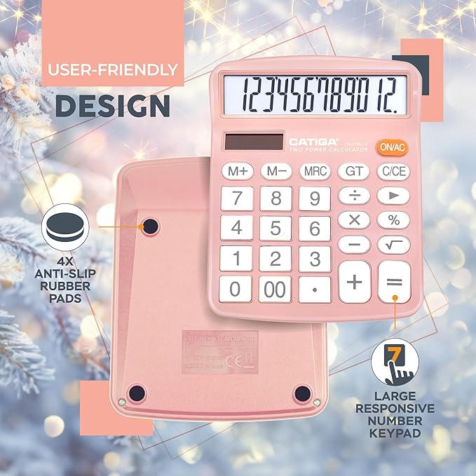 CATIGA 12 Digits Desktop Calculator - Image 6
