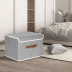 TYEERS Collapsible Storage Boxes, Washable Fabric Storage Bins - Image 5