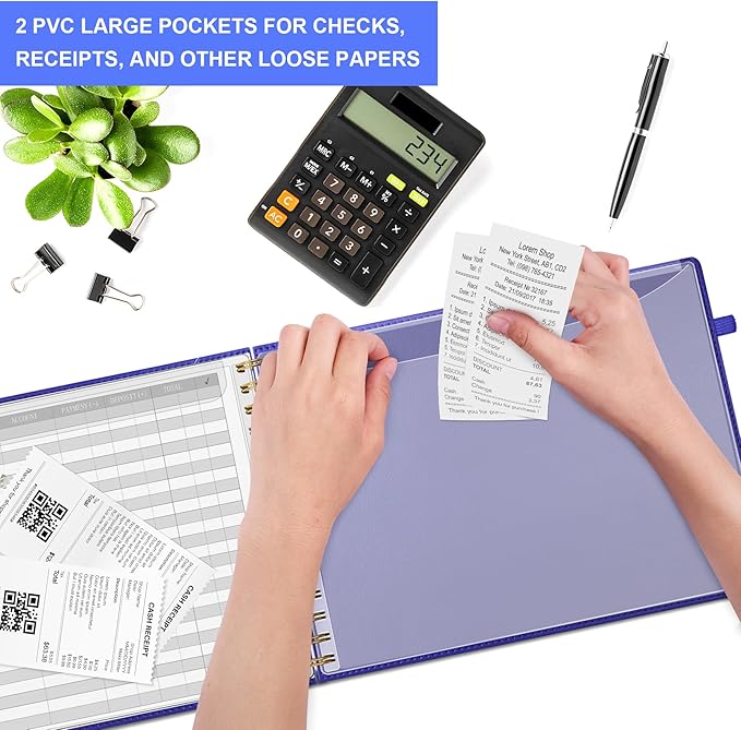 HAUTOCO Hardcover Accounting Ledger Book - Image 5