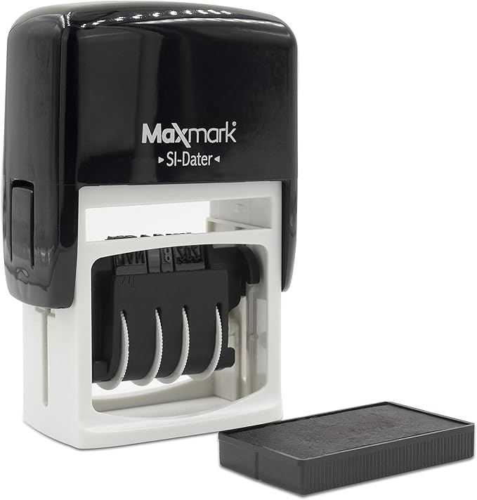 MaxMark Dater 4000 Self Inking Date Stamp - Image 3
