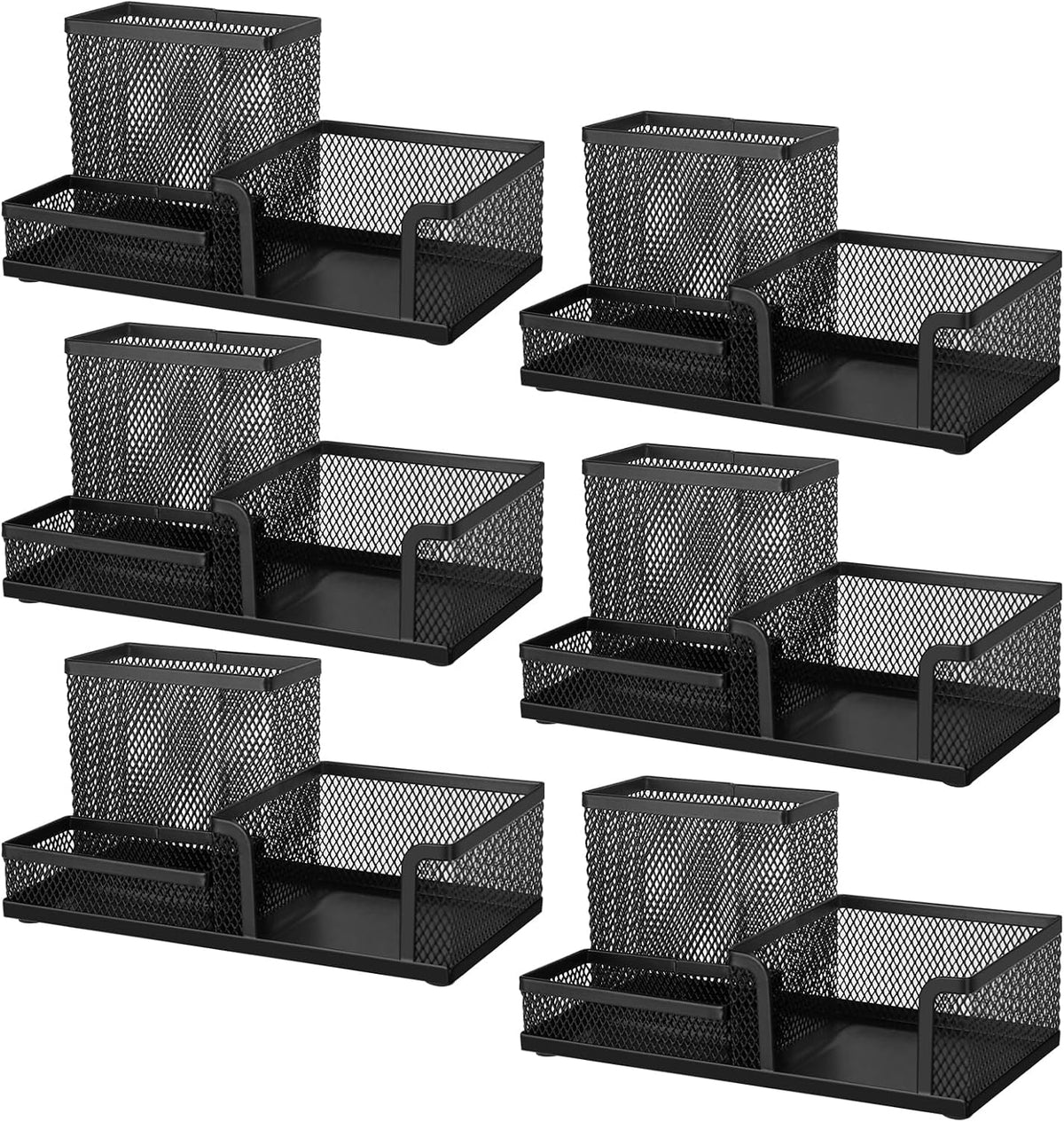 comix 6 packs mesh pen holder, desk organizer, main product view
