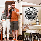 Custom RV Camping Metal Sign for Camper Decor, Personalized Name Sign for - Image 4