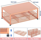 OPNICE Desk Organizers and Accessories, 2-Tier Computer Monitor Stand - Image 3
