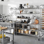 Regal Altair 21" Deep x 60" Wide x 74" Height Wire Shelving Kit | 6-Tier | NSF - Image 5
