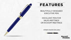DISCOUNT PROMOS 10 Ultra Executive Pens Pack - Image 2