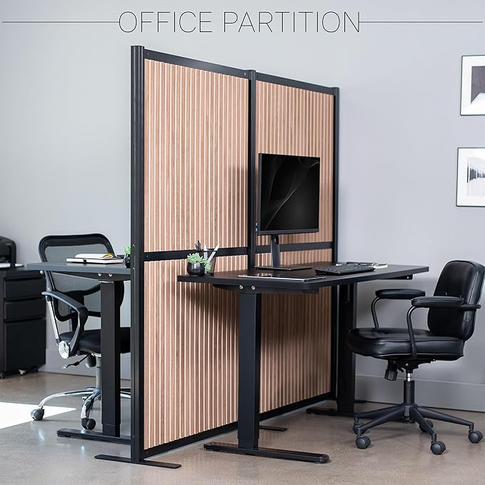 VIVO Modular Wall System, 2 PET Panels, Modern Professional Office Cubicle - Image 4