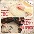 TaoBary 160 Pcs Stationery Paper Set 50 Double Sided Stationery Papers - Image 6