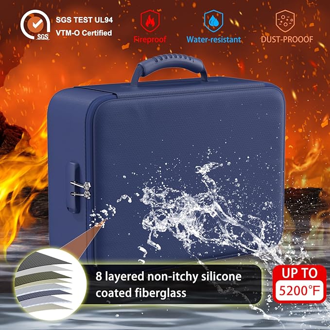 ENGPOW 5200°F Fireproof Document Bag - Image 2