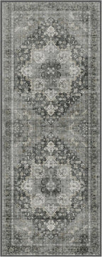 GENIMO 2'6"x10 Runner Rugs for Hallway, Machine Washable Non Slip Vintage Rugs - Image 7