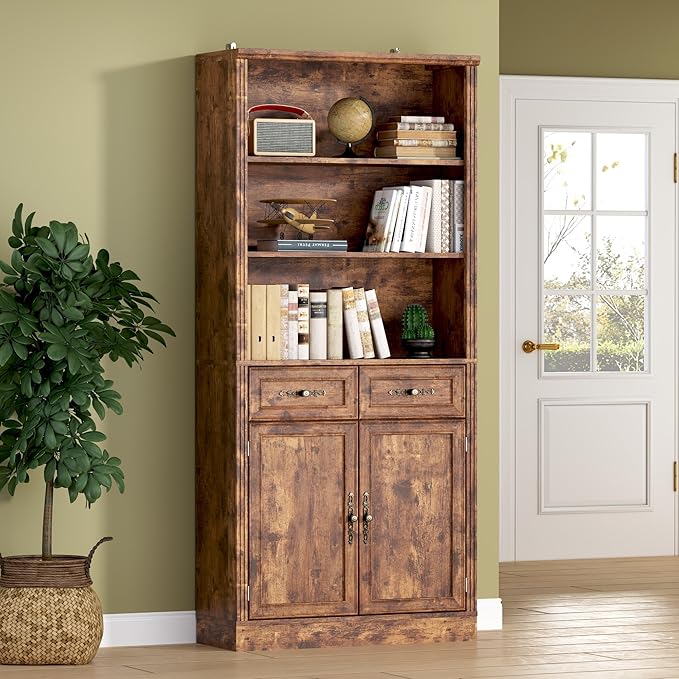 BORNOON 71.4" Tall Bookshelf by BORNOON