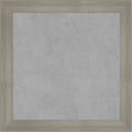 Amanti Art Grey Framed Magnetic Board 24x24 Medium Vision Board by AmantiArt