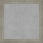 Amanti Art Grey Framed Magnetic Board 24x24 Medium Vision Board by AmantiArt