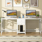 Tribesigns 79 Inch Extra Long Double Desk - Image 6