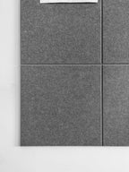DECORITA Felt Wall Tiles | Large Cork Board Alternative | Aesthetic Felt - Image 5