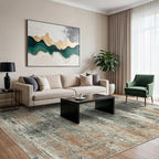 GENIMO 6x9 Area Rug-Washable, Lightweight Foldable Low Pile Carpet - Image 9