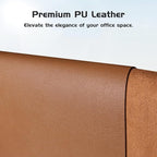 Aothia Leather Desk Pad Protector, Office Mat, Large Mouse Pad, Laptop Desk Pad - Image 5