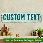 Custom Sign, Custom Street Sign, 11 Font Colors, 13 Font Styles, 4 Hole Options - Image 4