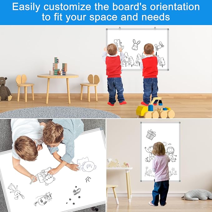 White Board Dry Erase Whiteboard - Image 6