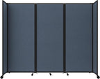 Versare Room Divider 360 Portable Wall Partition | Folding Panels | Large by VERSARE