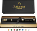 Scriveiner Personalized Black Fountain Pen by Scriveiner