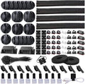 Cord Management Organizer Kit 4 Cable Sleeve split by N+NOROCME