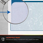 docugard blue/green premier prismatic middle high security check showing dimensions