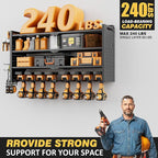 VDEVY Power Tool Organizer Wall Mount - Image 5