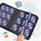 GEAoffice Archival Safe Top Loader Binder Holds 324 Cards, 9 Pocket Trading - Image 7