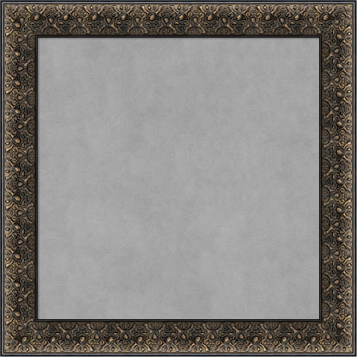 Amanti Art Black Framed Magnetic Board 25x25 Medium Vision Board