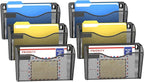 samstar 6 Pack Mesh Wall Mounted File Holder Metal Wall File Pocket Mail - Image 2