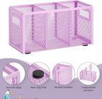 Marbrasse Mesh Pen Holder for Desk, Pencil Holder Desk Organizer 3 Adjustable - Image 4
