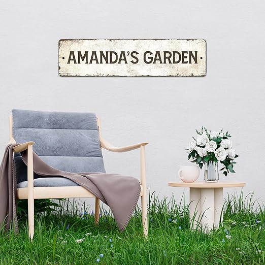 Rustic Custom Sign, Personalized Metal Signs, Gift - Image 3